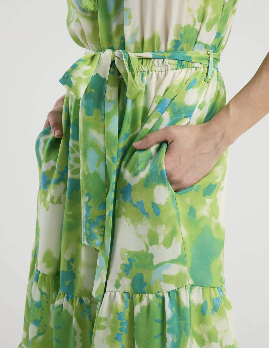 Vestido crop casual para mujer
