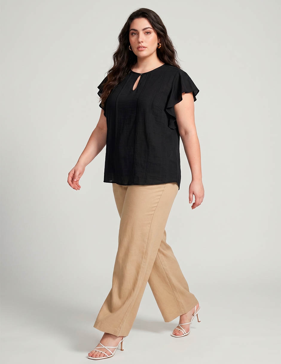 Blusa manga larga para mujer