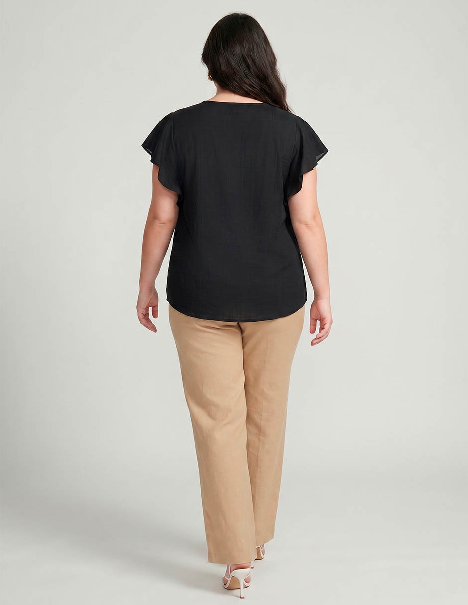 Blusa Damaia Atelier manga larga para mujer