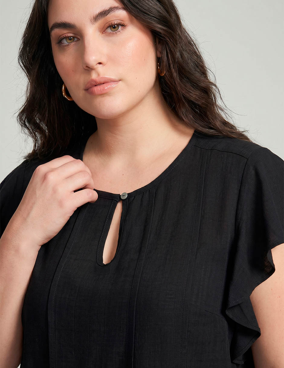 Blusa Damaia Atelier manga larga para mujer