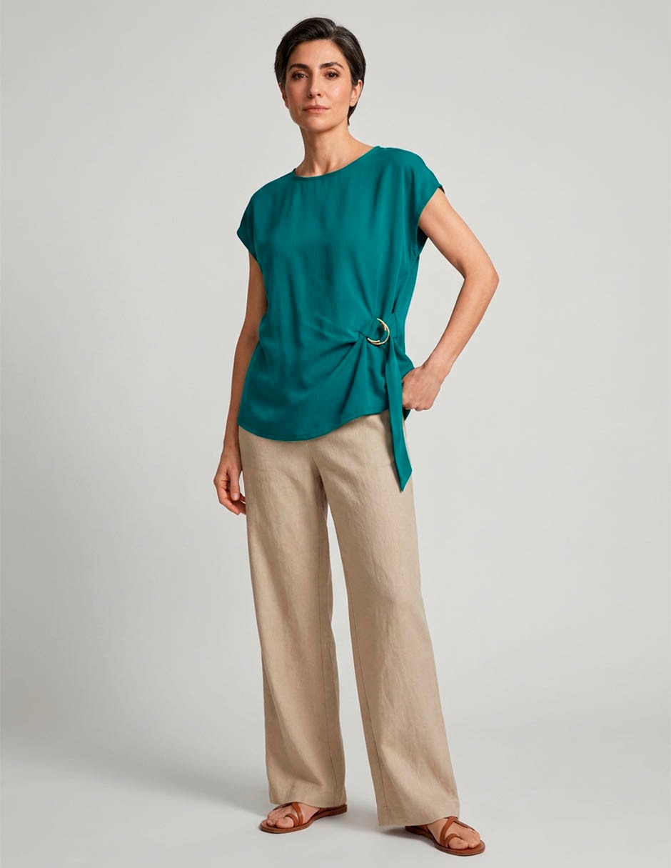 Blusa manga corta para mujer Blusa manga corta para mujer
