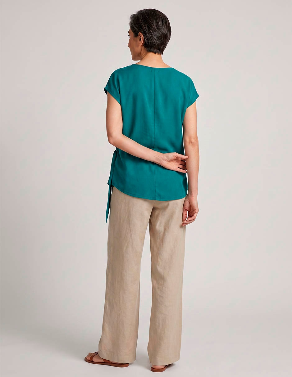 Blusa manga corta para mujer 2