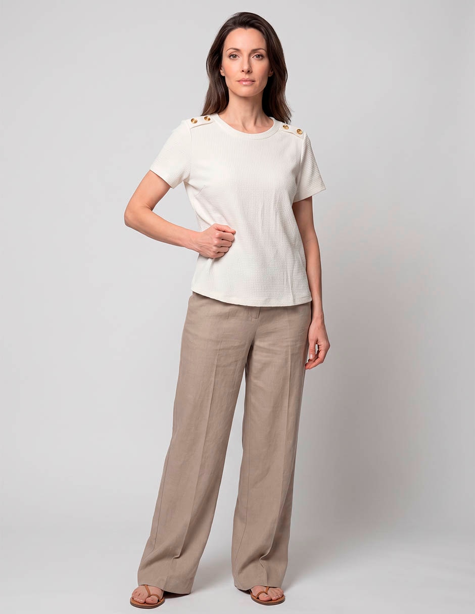 Blusa manga corta para mujer Blusa manga corta para mujer