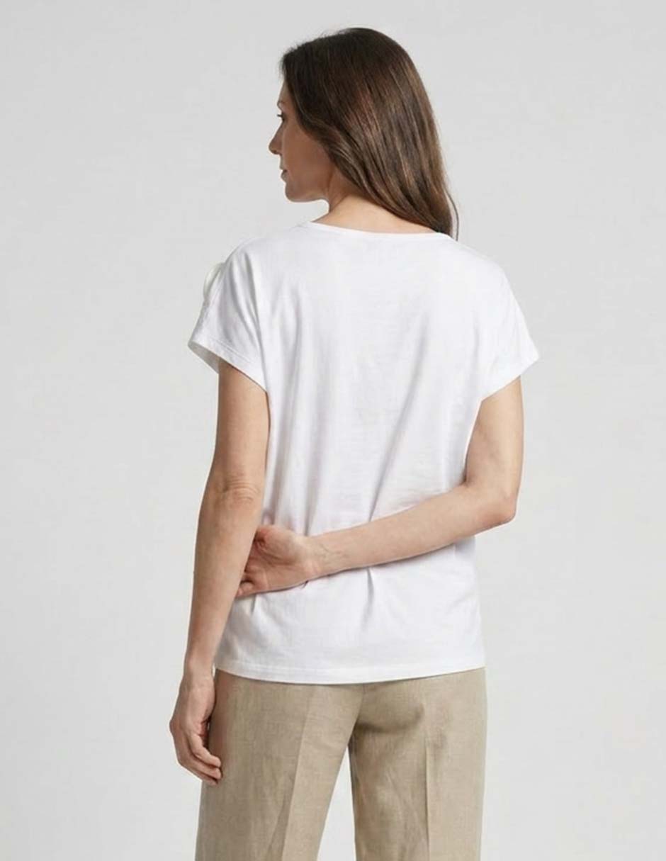 Blusa manga corta para mujer 2