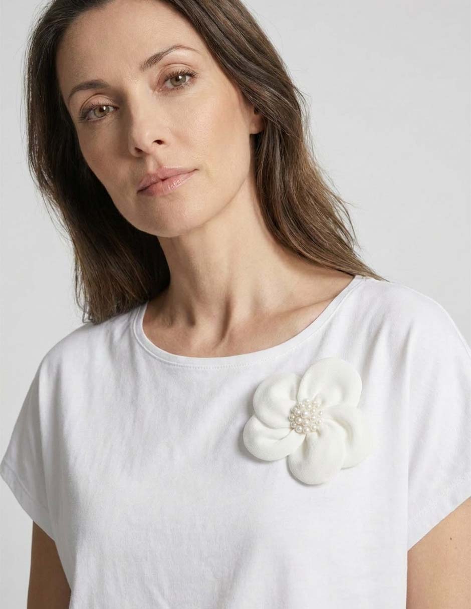 Blusa manga corta para mujer 3