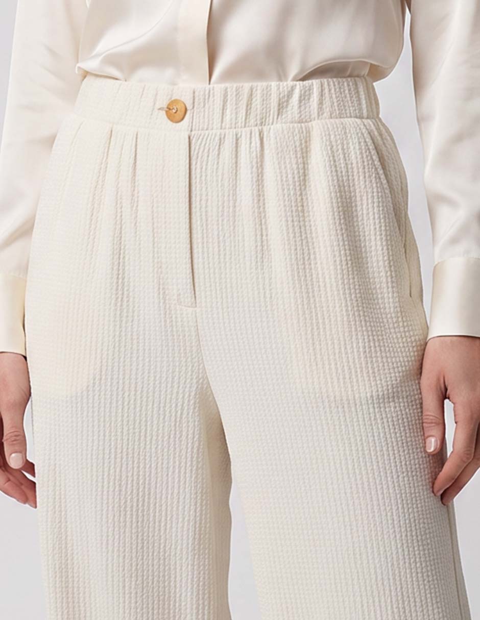Pantalón relaxed amplio para mujer 3