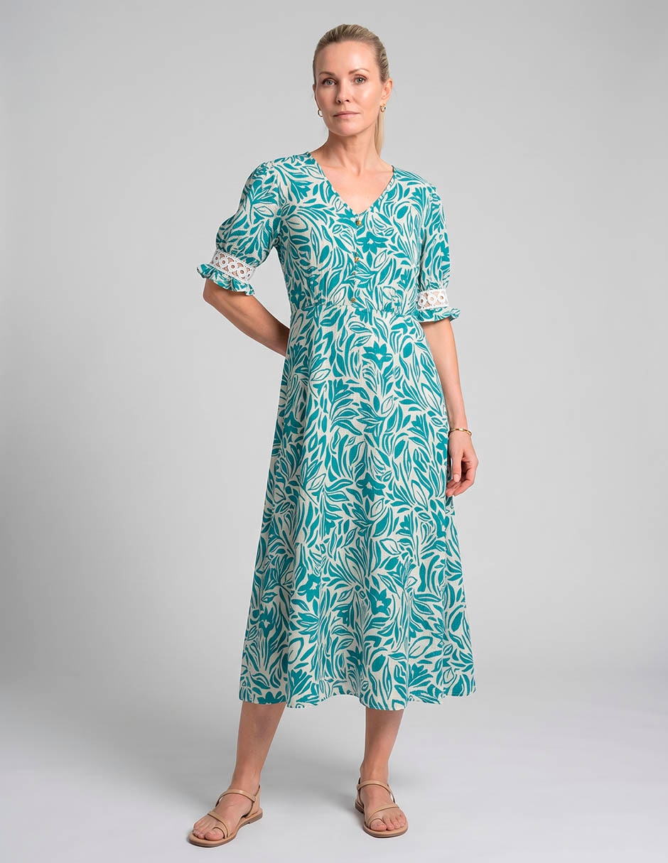Vestido midi casual para mujer