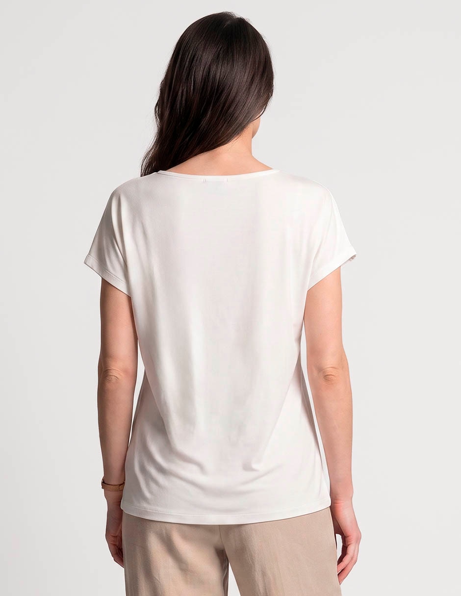 Playera manga corta para mujer 2