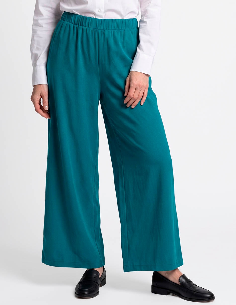 Pantalón easy pant wide leg para mujer Pantalón easy pant wide leg para mujer
