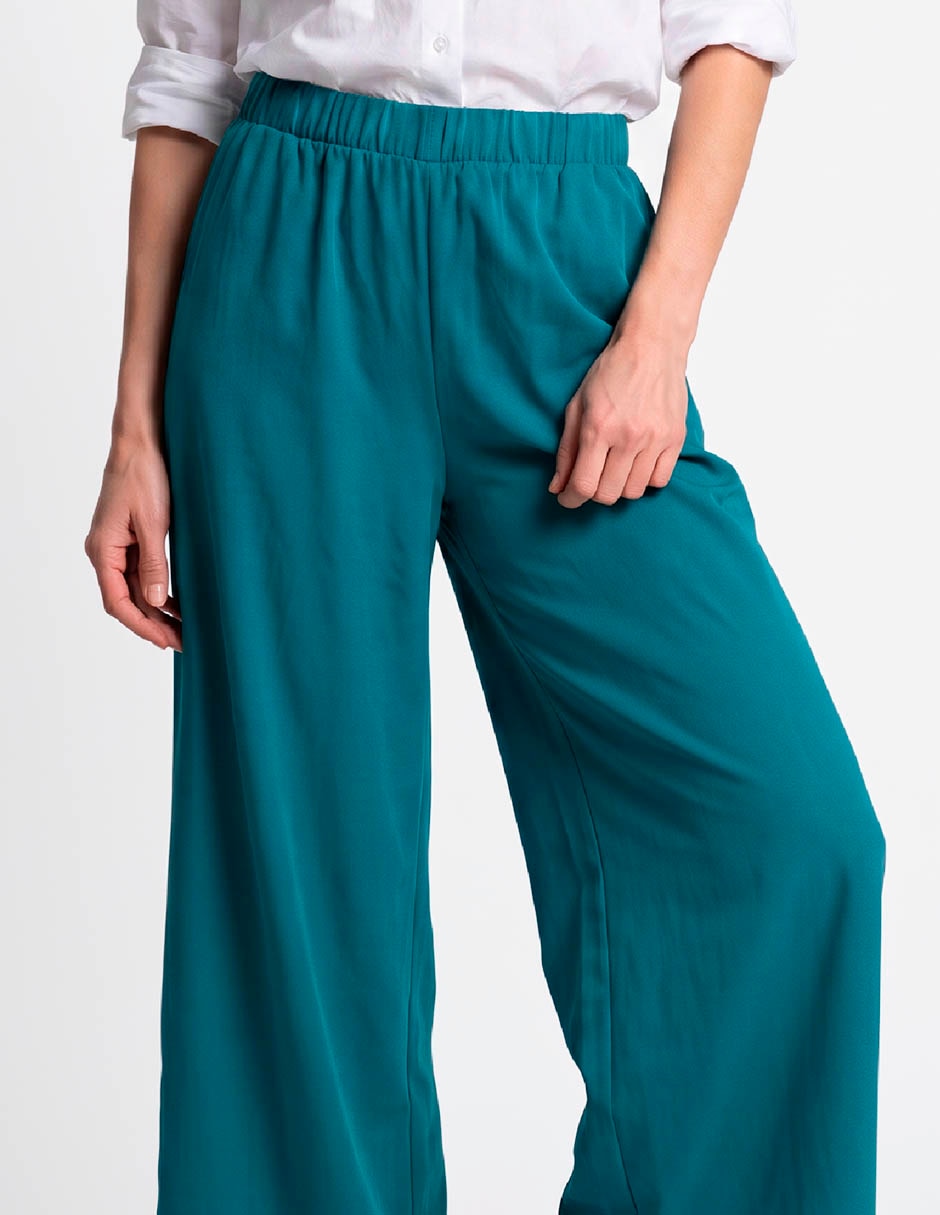 Pantalón easy pant wide leg para mujer 3