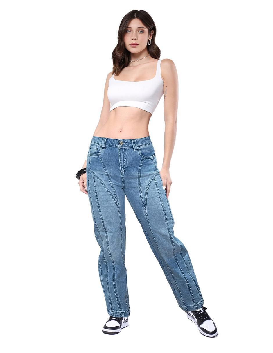 Jeans mom sb4702 para mujer 4