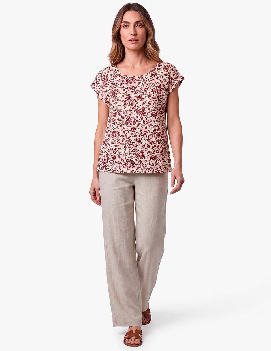 Blusa manga corta para mujer Blusa manga corta para mujer
