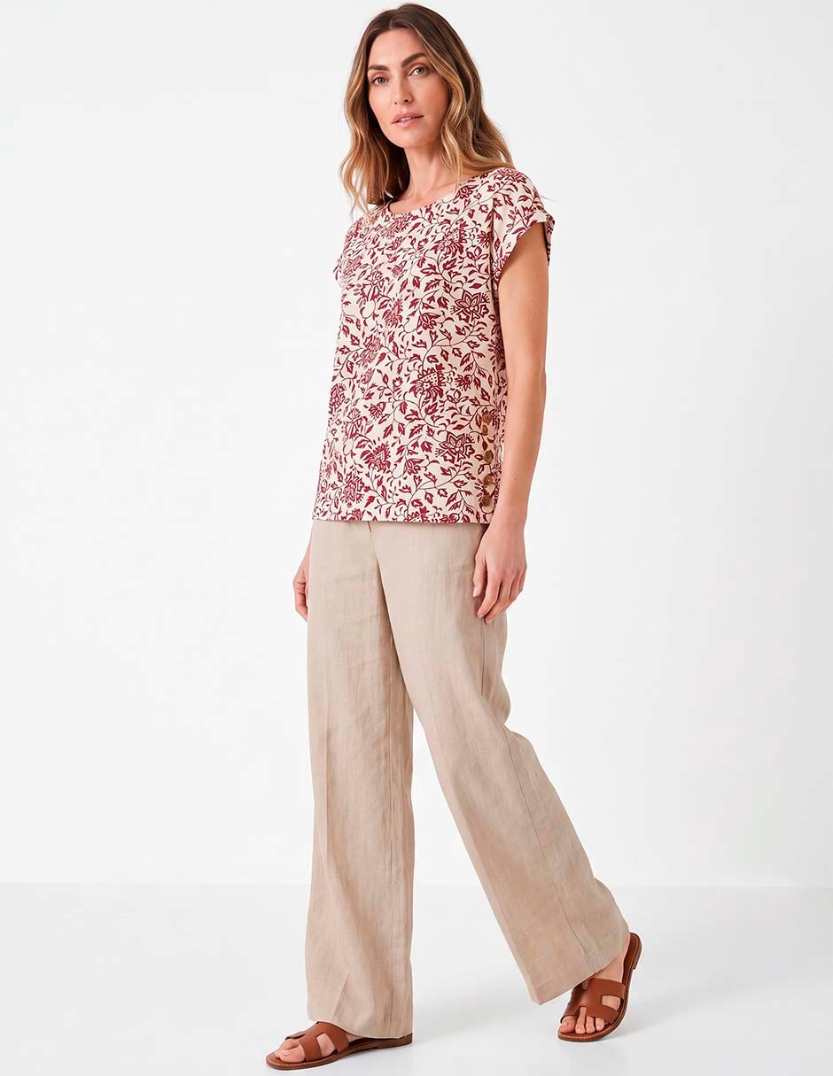 Blusa manga corta para mujer 3