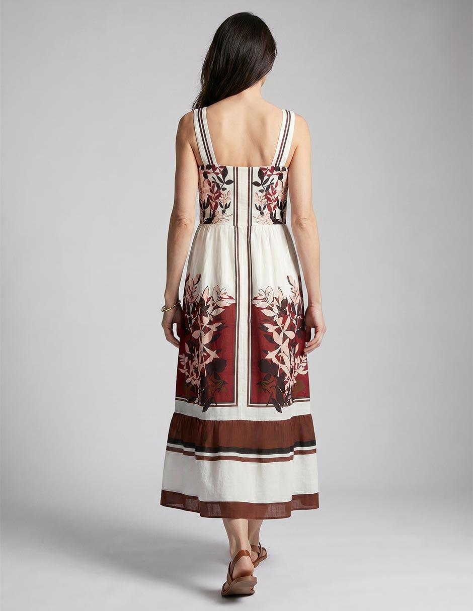 Vestido midi casual para mujer 2