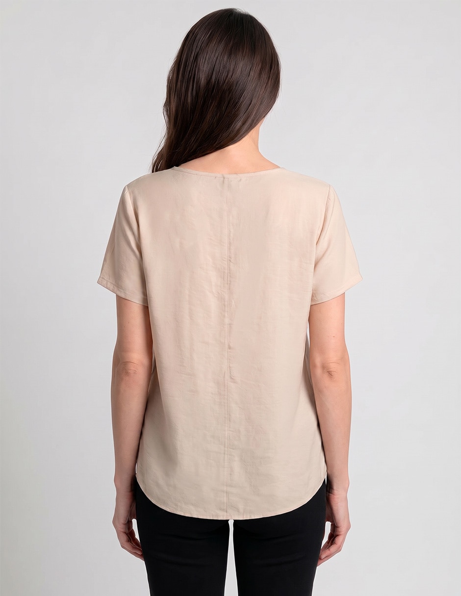 Blusa manga corta para mujer 2