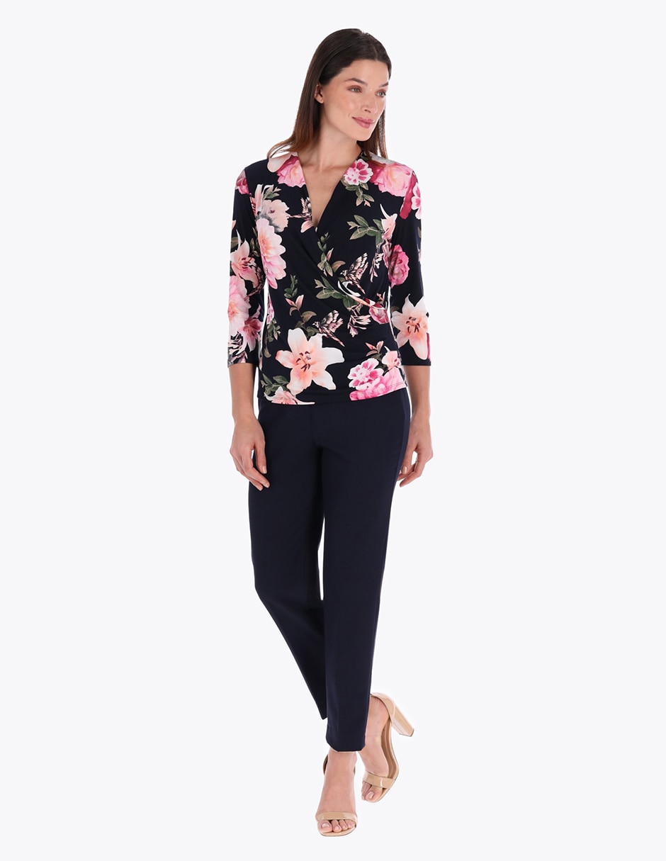 Blusa manga 3/4 para mujer 4