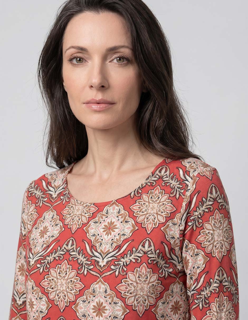 Blusa manga 3/4 para mujer 3