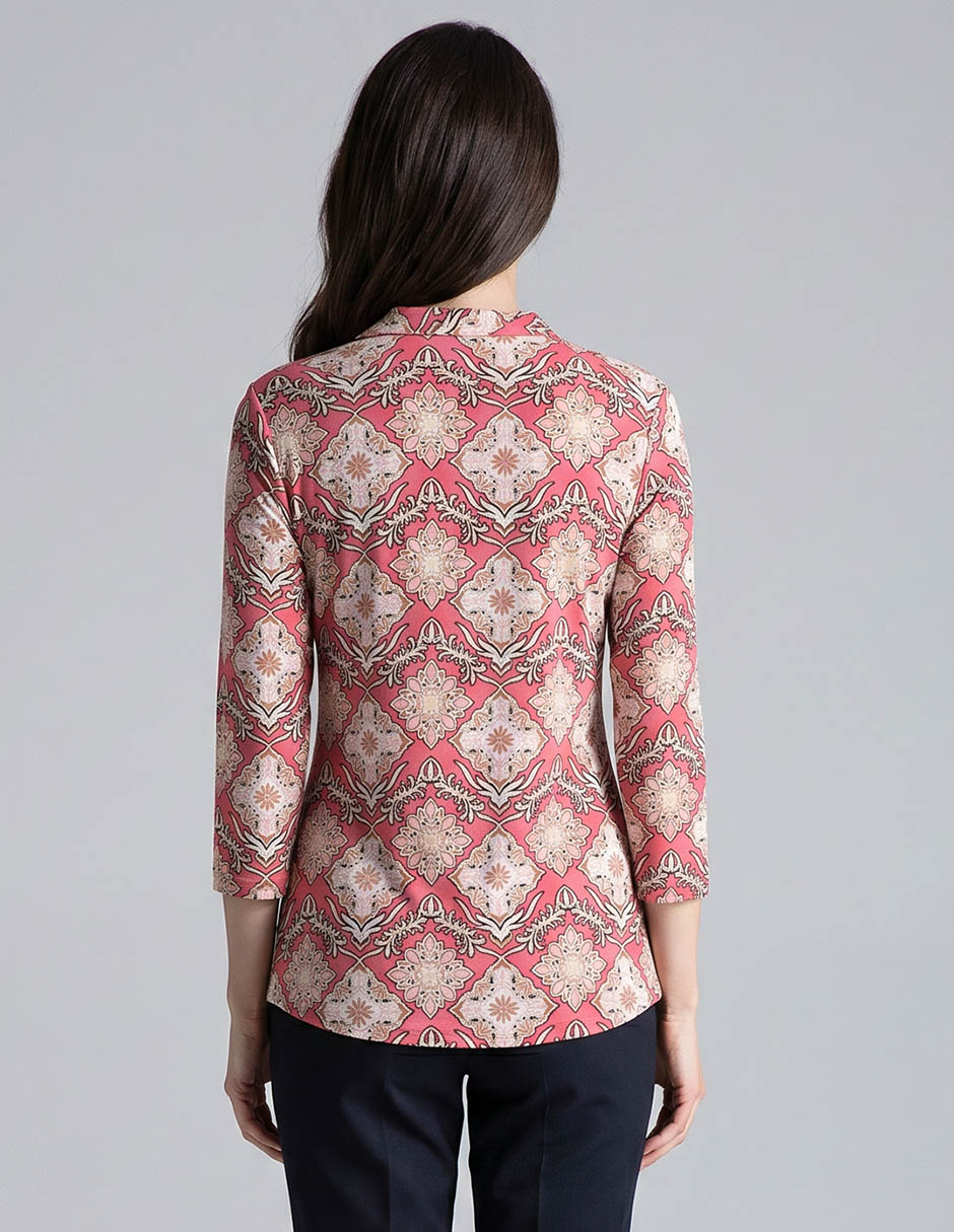 Blusa otoño "manga" 3/4 "para mujer" 2