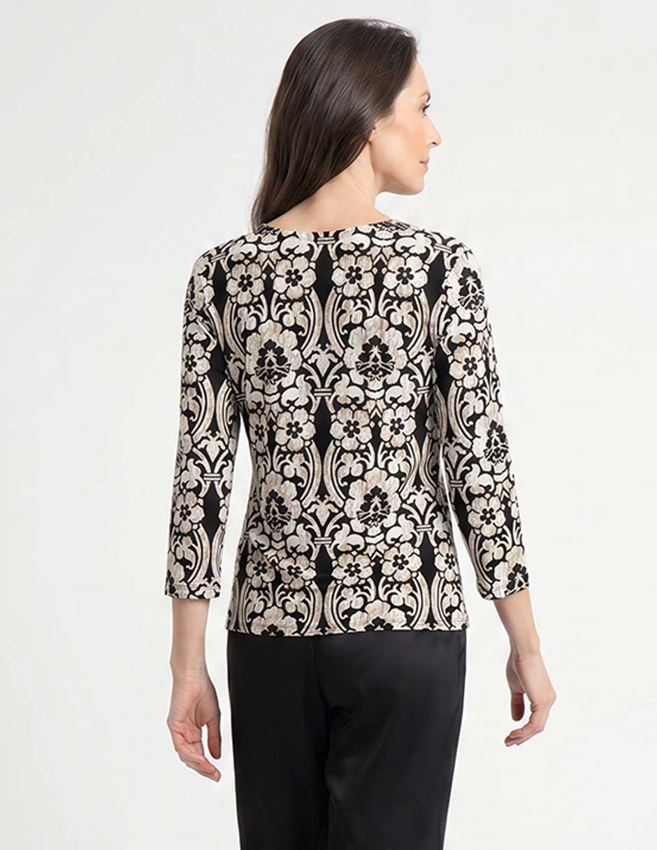 Blusa manga 3/4 para mujer 2