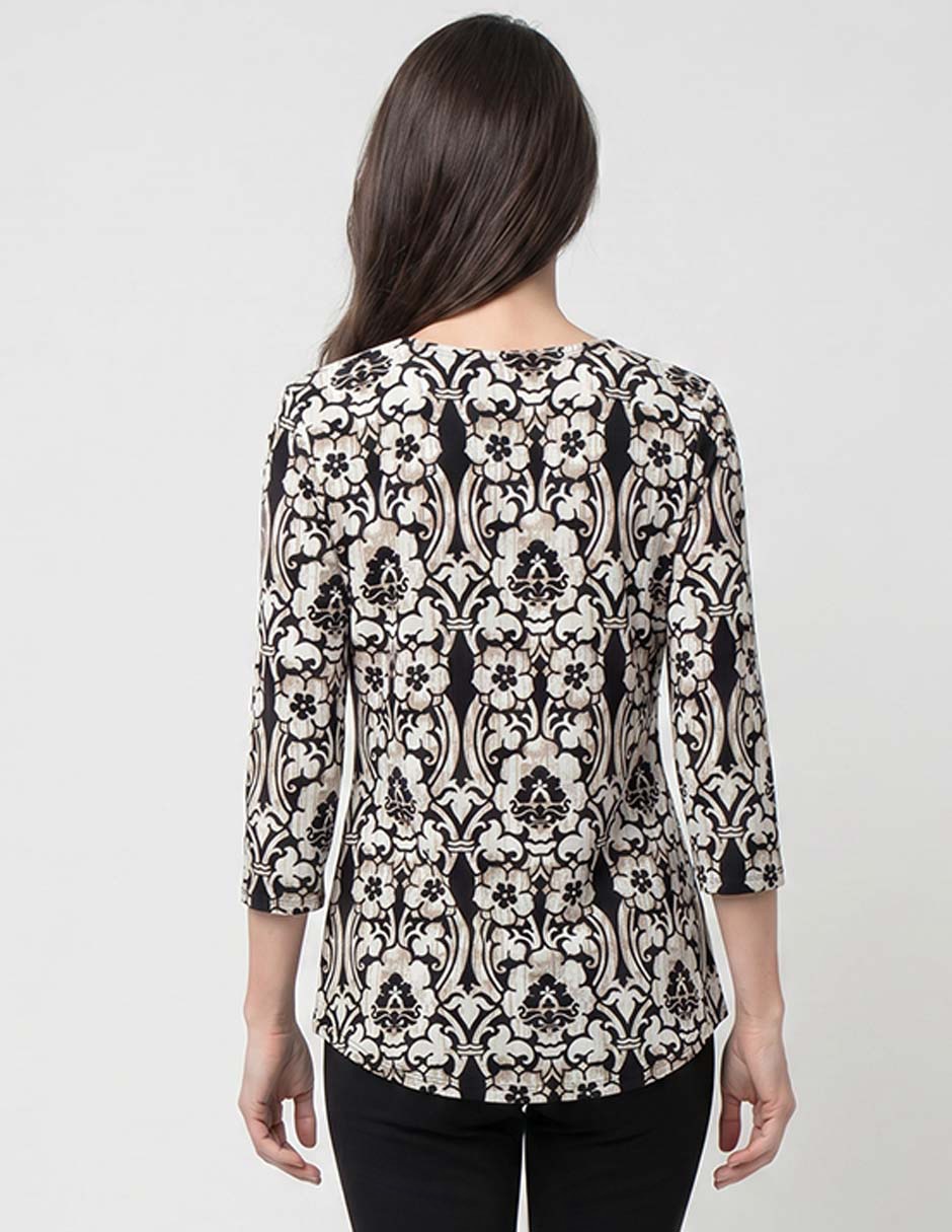 Blusa manga 3/4 para mujer 2