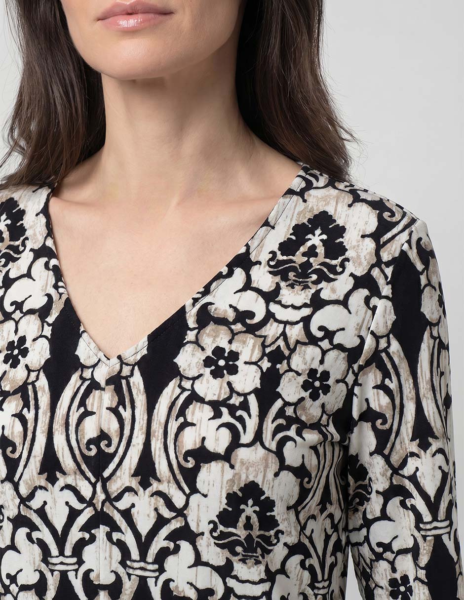 Blusa manga 3/4 para mujer 3