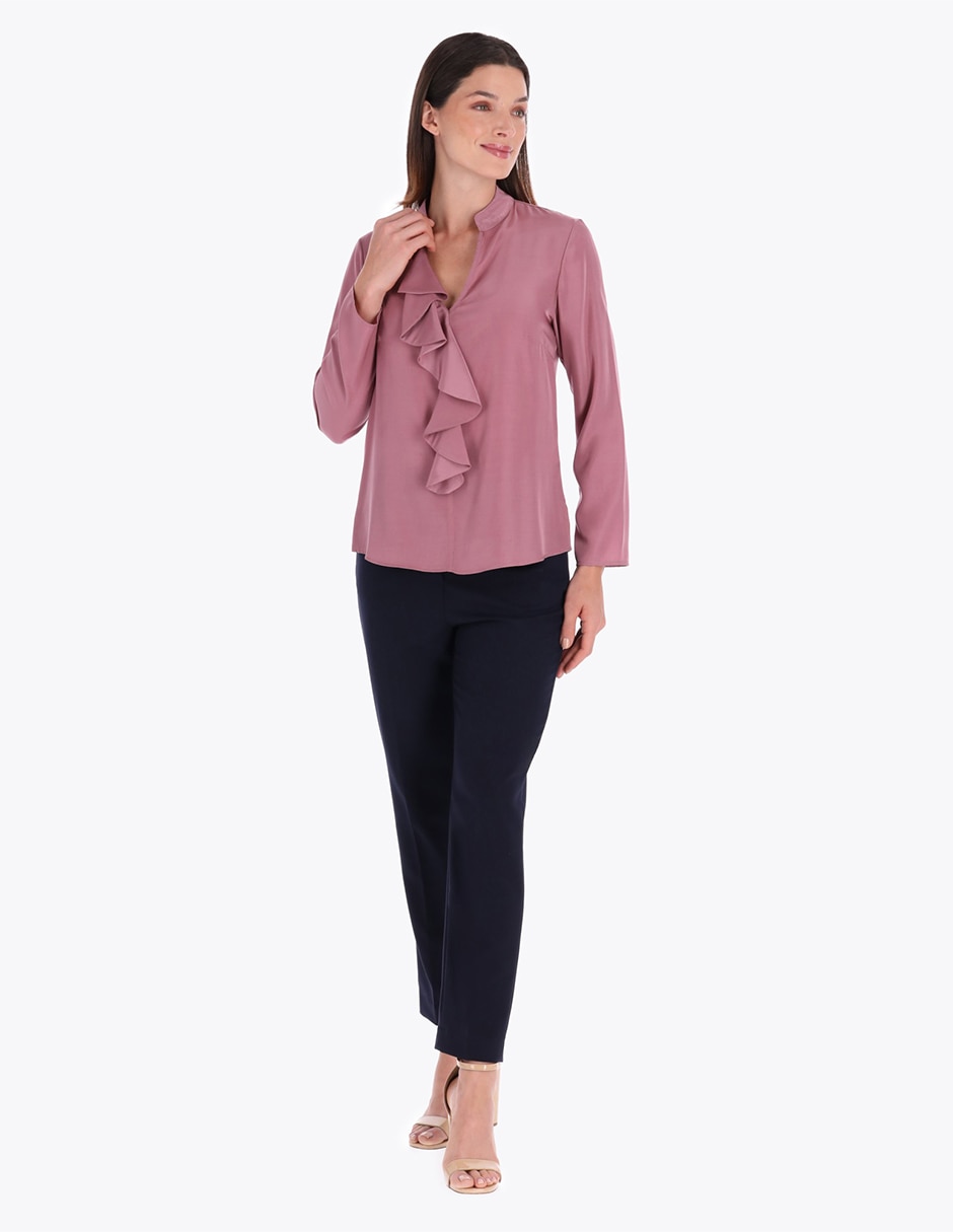 Blusa manga larga para mujer 3