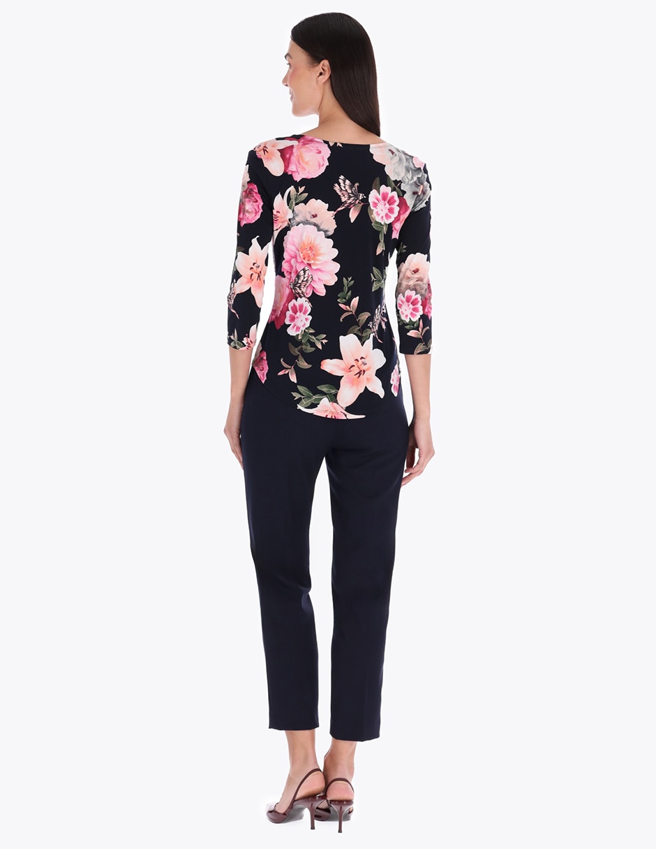 Blusa manga 3/4 para mujer 2