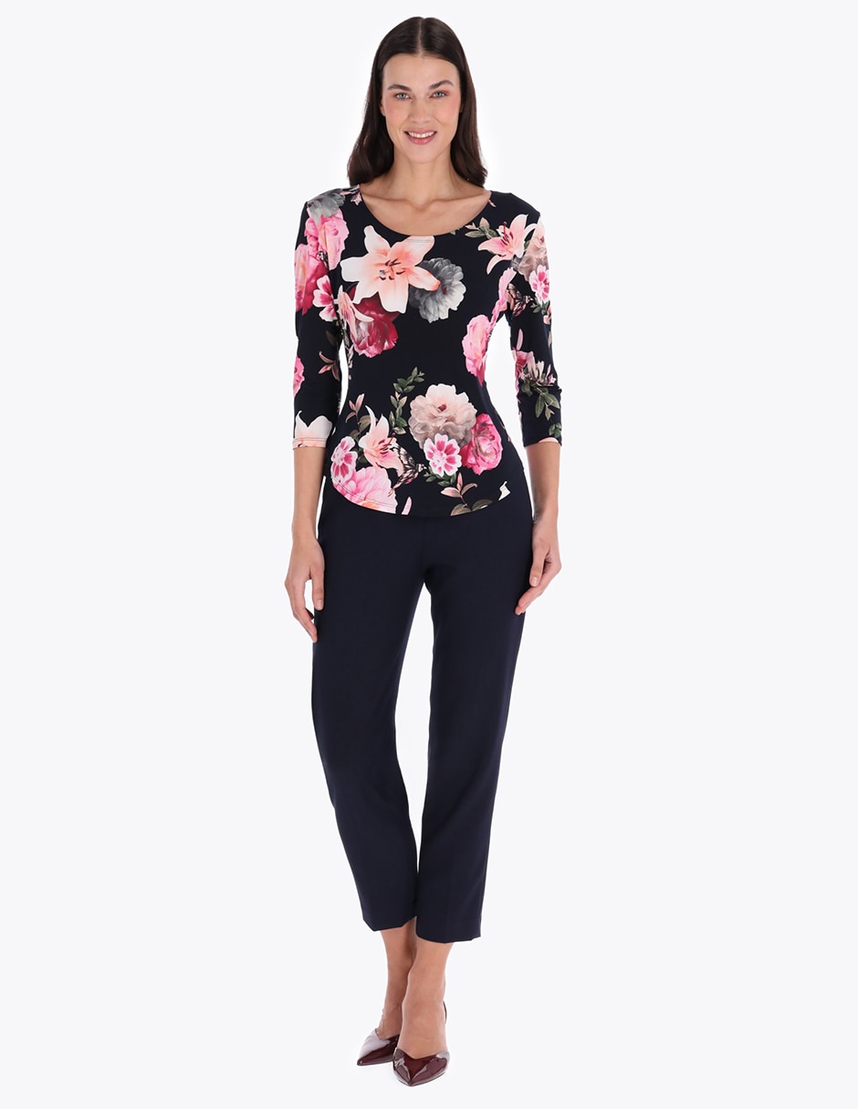 Blusa manga 3/4 para mujer 3