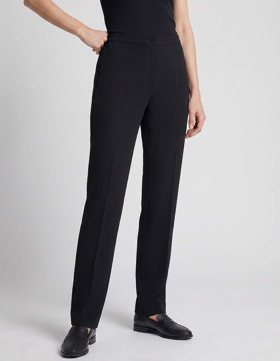 Pantalón de vestir slim para mujer