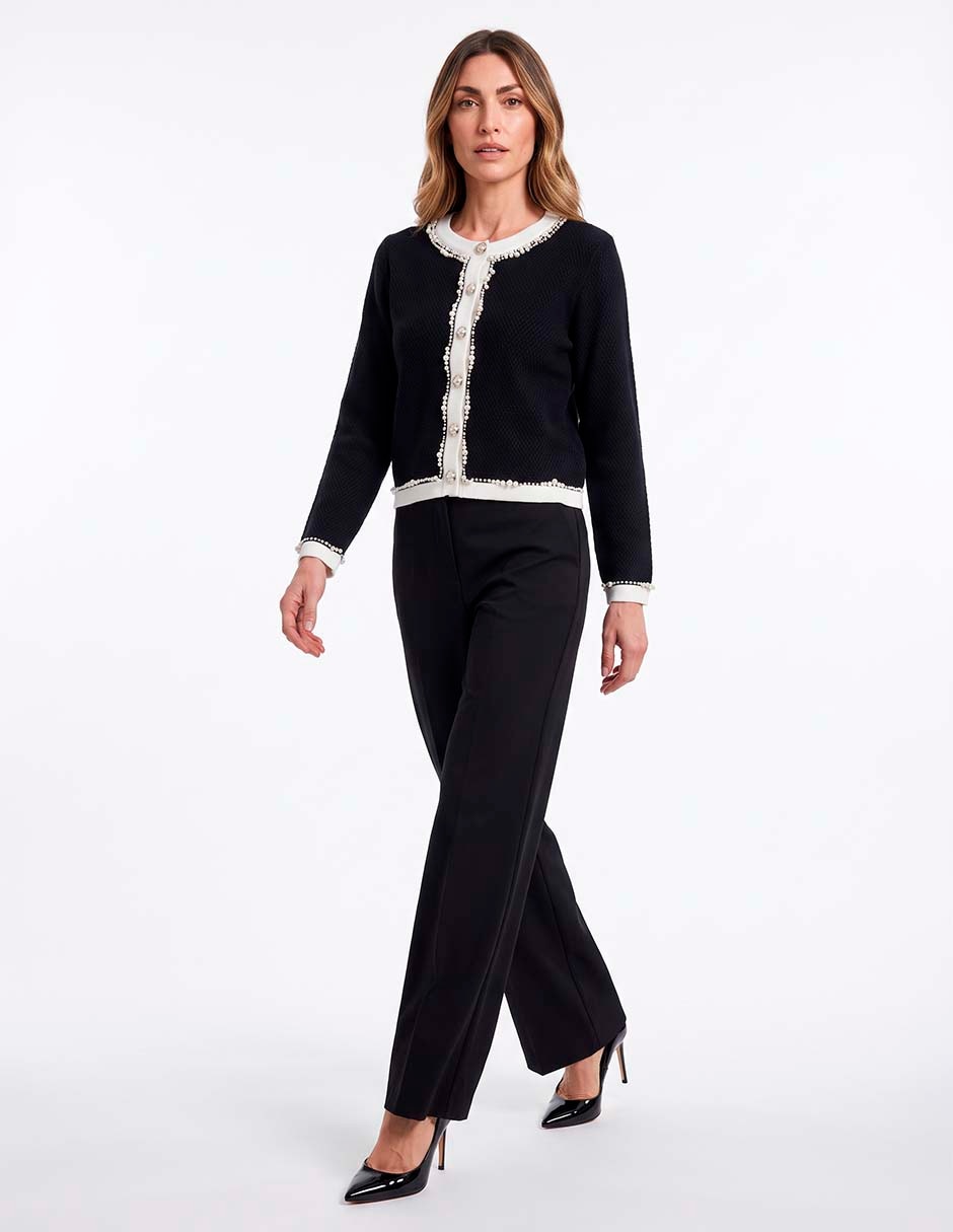 Suéter cuello redondo para mujer Suéter cuello redondo para mujer