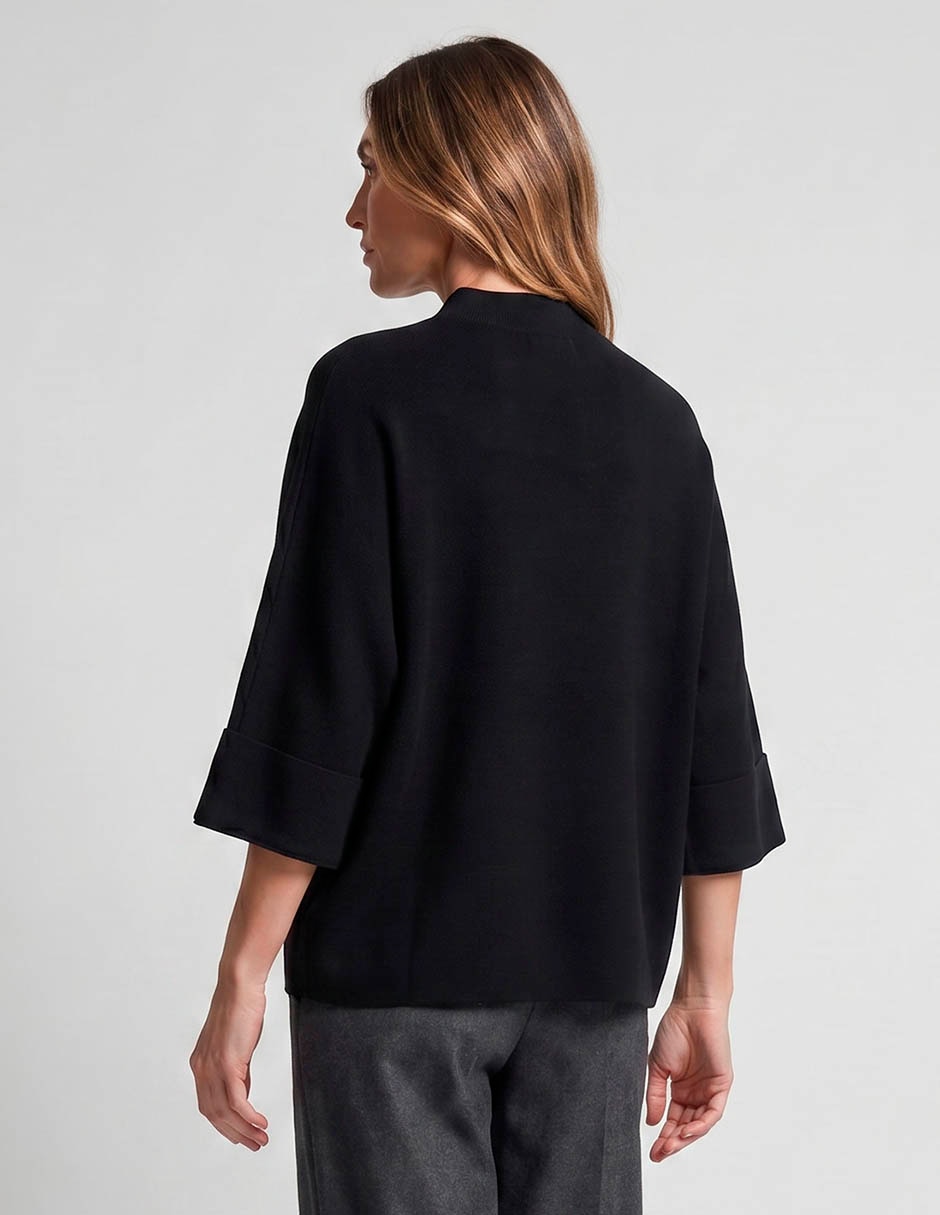 Suéter cuello simulado para mujer 2