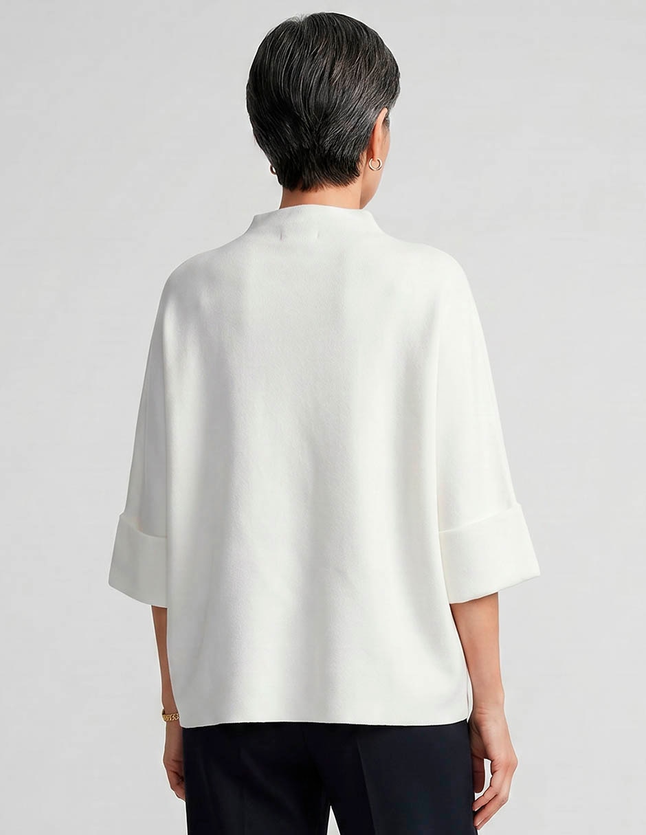 Suéter cuello alto para mujer 2