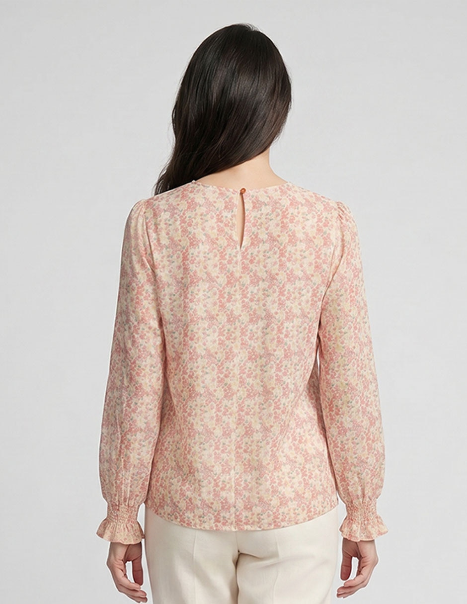 Blusa túnica manga larga para mujer 2