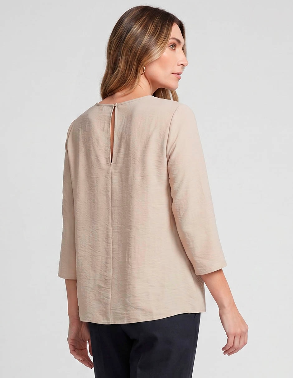 Blusa manga 3/4 para mujer 2