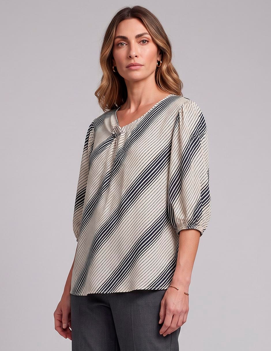 Blusa manga al codo para mujer Blusa manga al codo para mujer