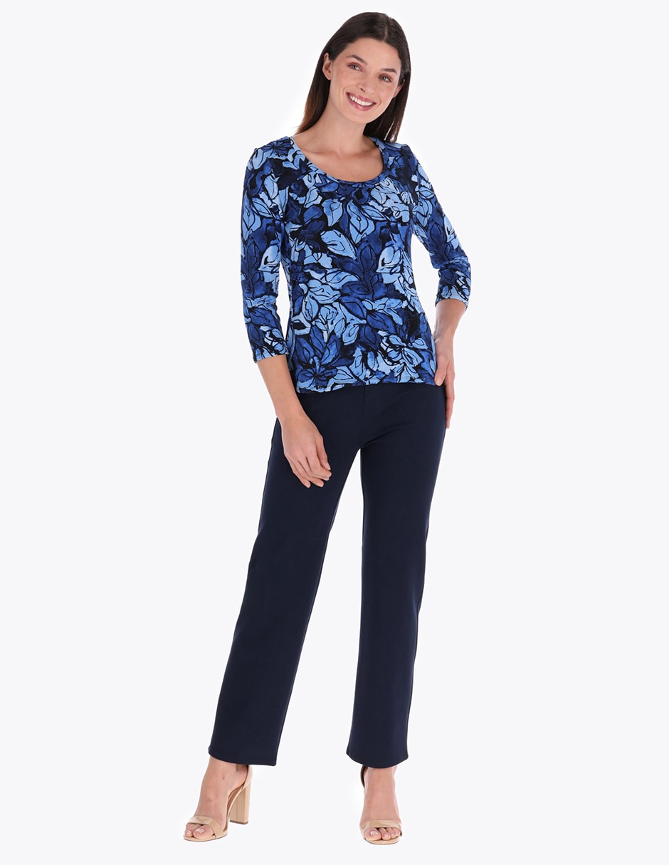 Blusa manga 3/4 para mujer 3