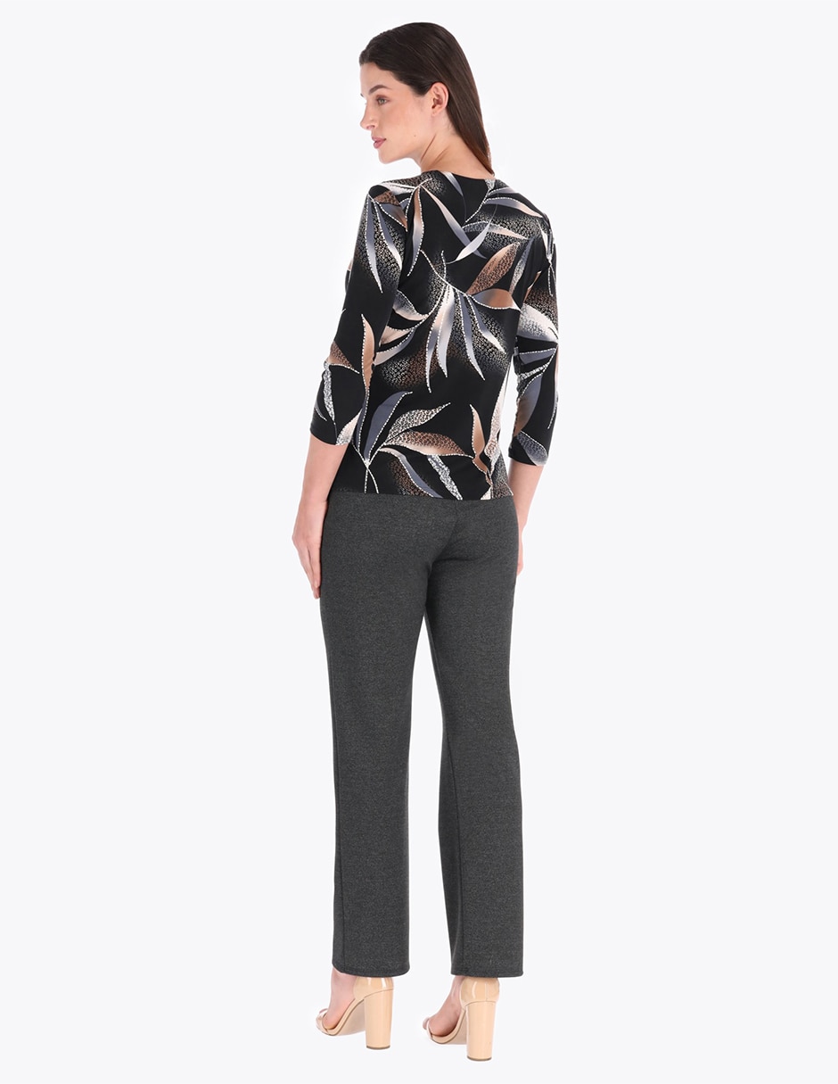 Blusa manga 3/4 para mujer 2