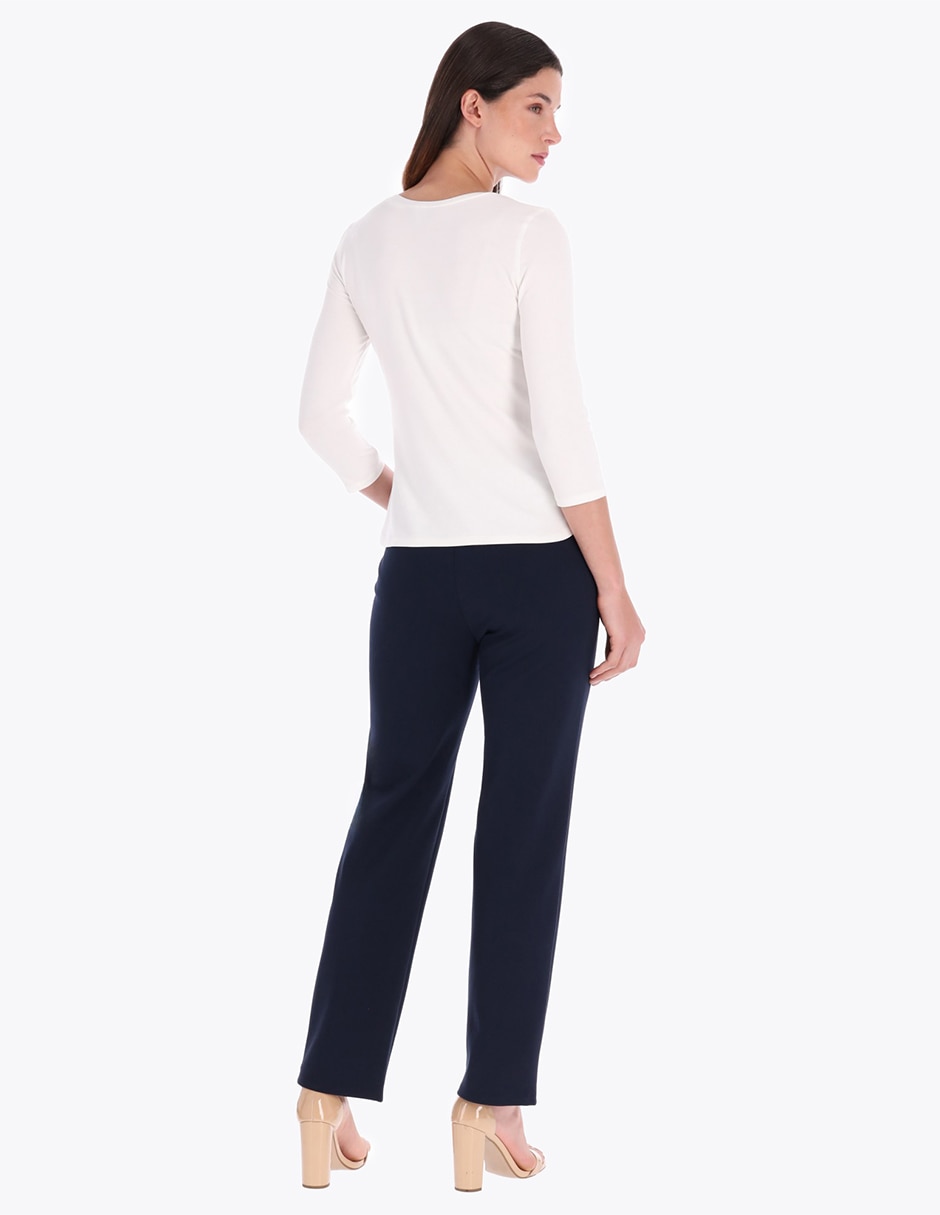 Blusa manga 3/4 para mujer 2