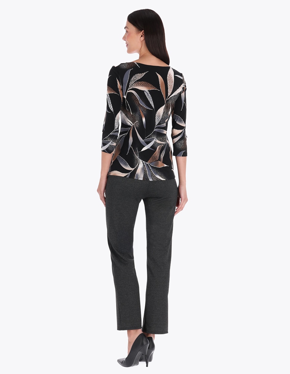 Blusa manga 3/4 para mujer 2