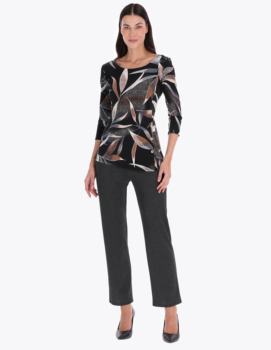 Blusa manga 3/4 para mujer 3
