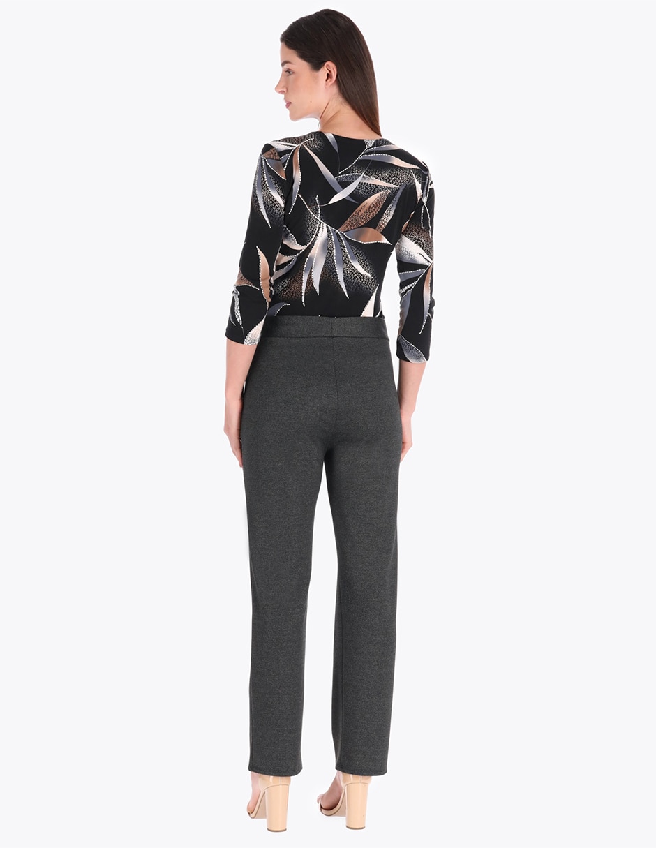 Pantalón de vestir slim para mujer 2