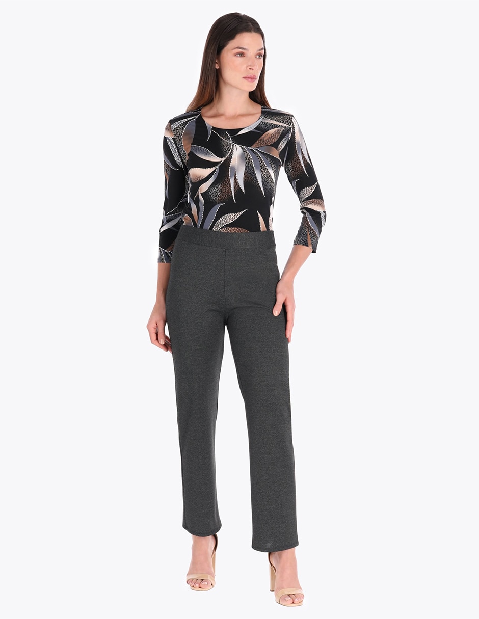 Pantalón de vestir slim para mujer 3