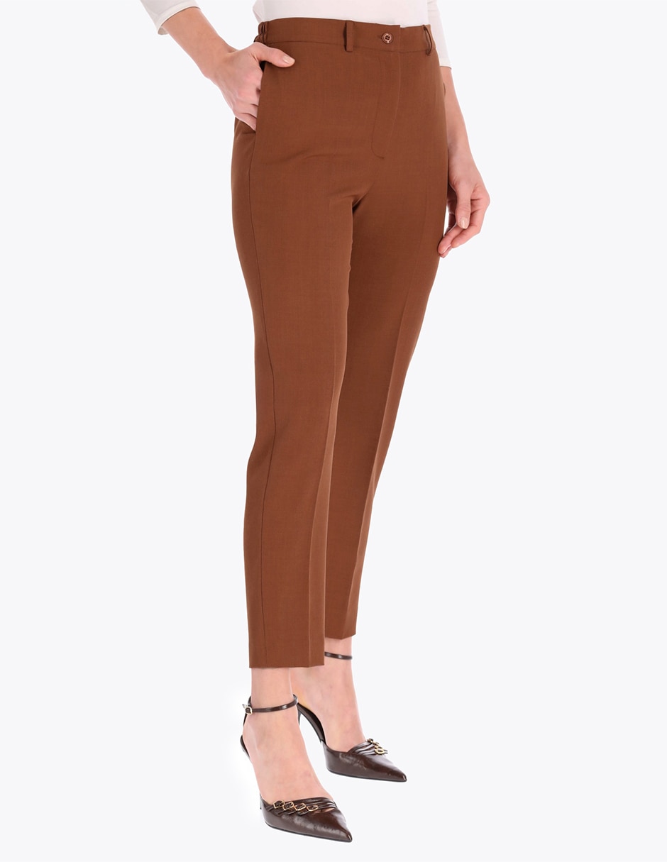 Pantalón de vestir slim para mujer Pantalón de vestir slim para mujer