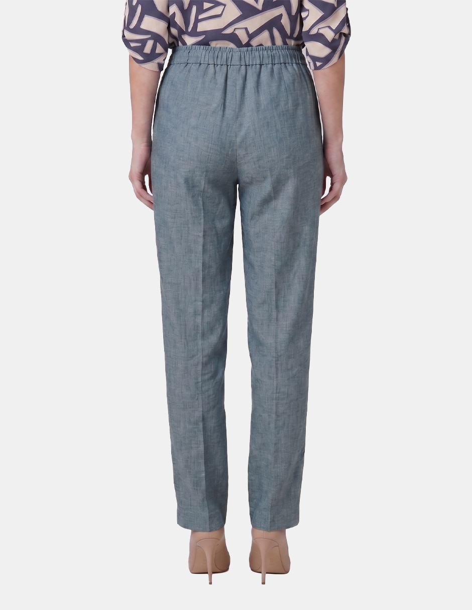 Pantalón regular para mujer 4