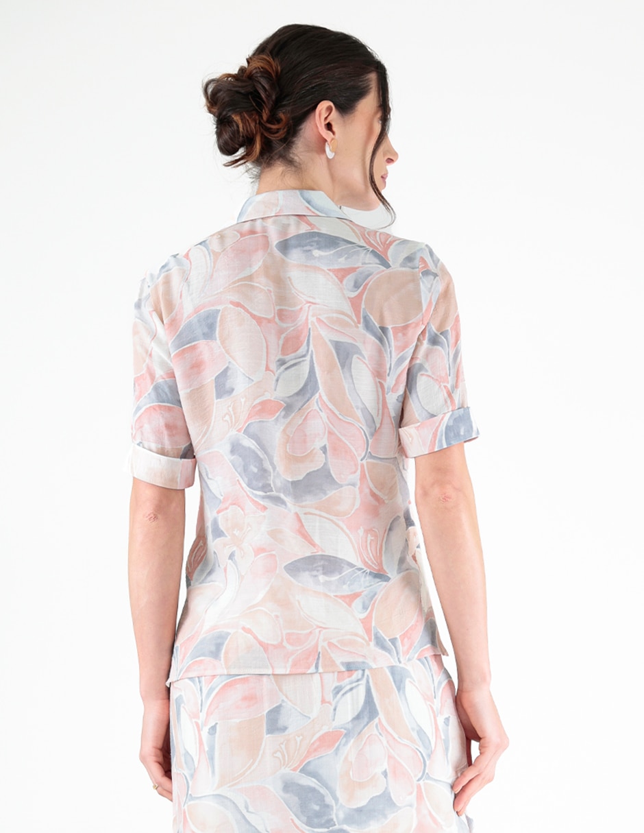 Blusa manga corta para mujer 2
