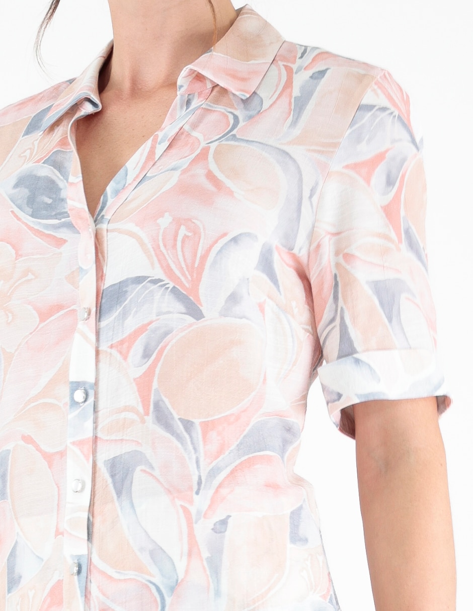 Blusa manga corta para mujer 3