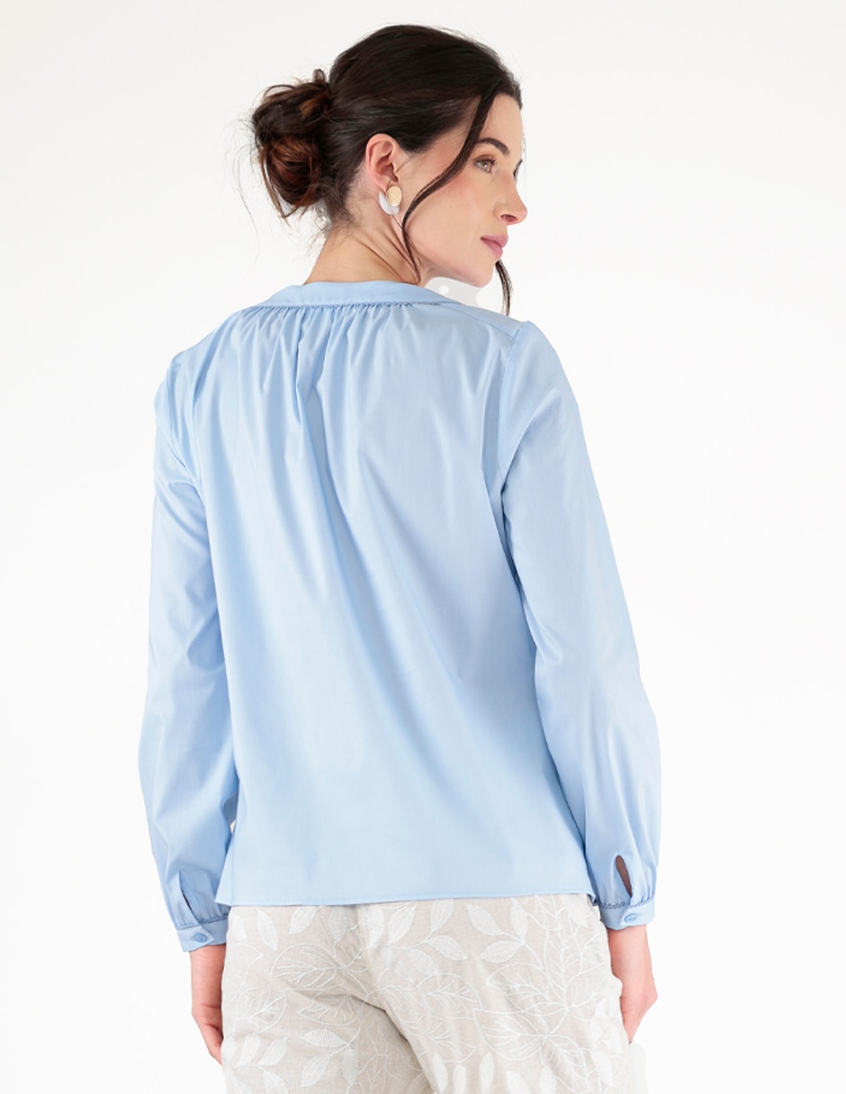 Blusa manga larga para mujer 2