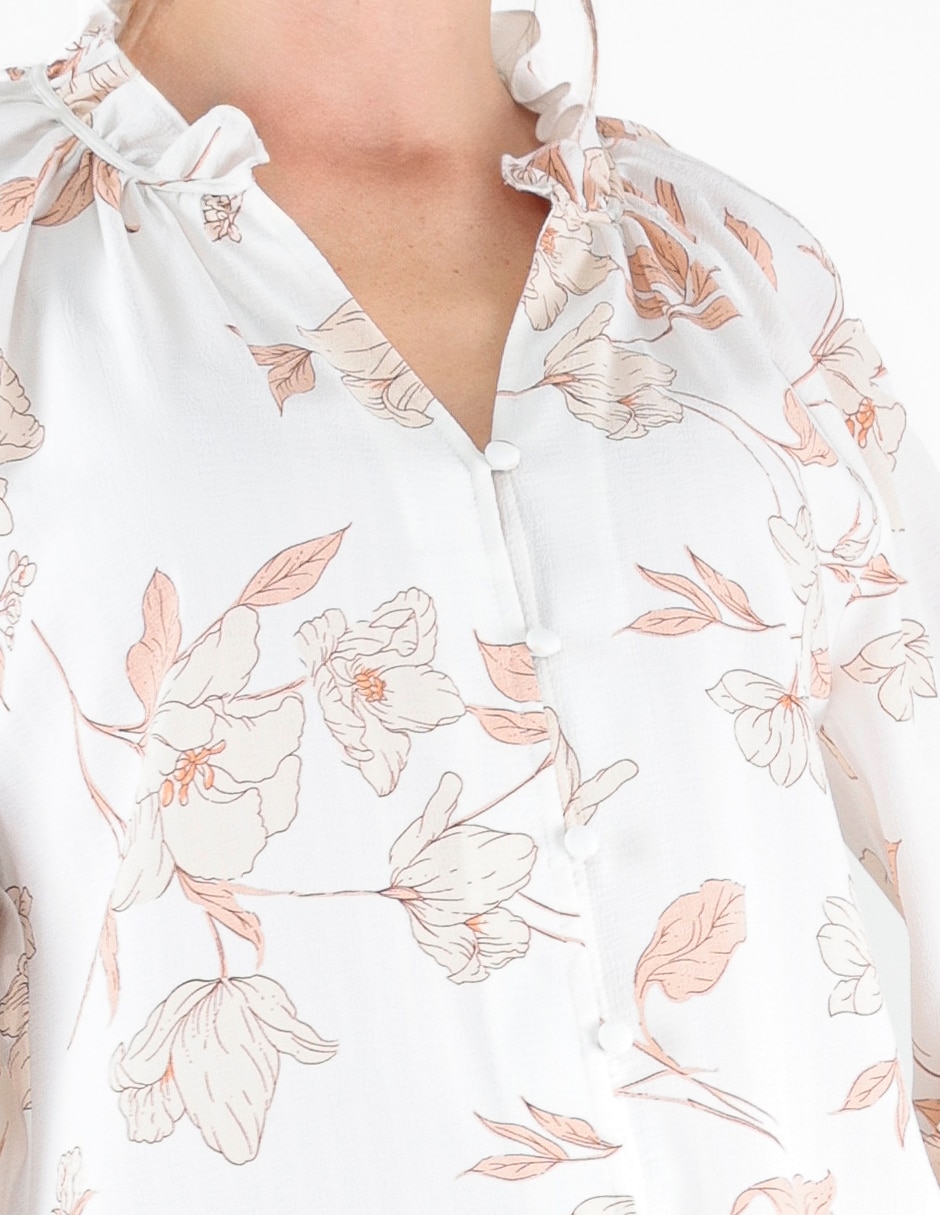 Blusa manga larga para mujer 4