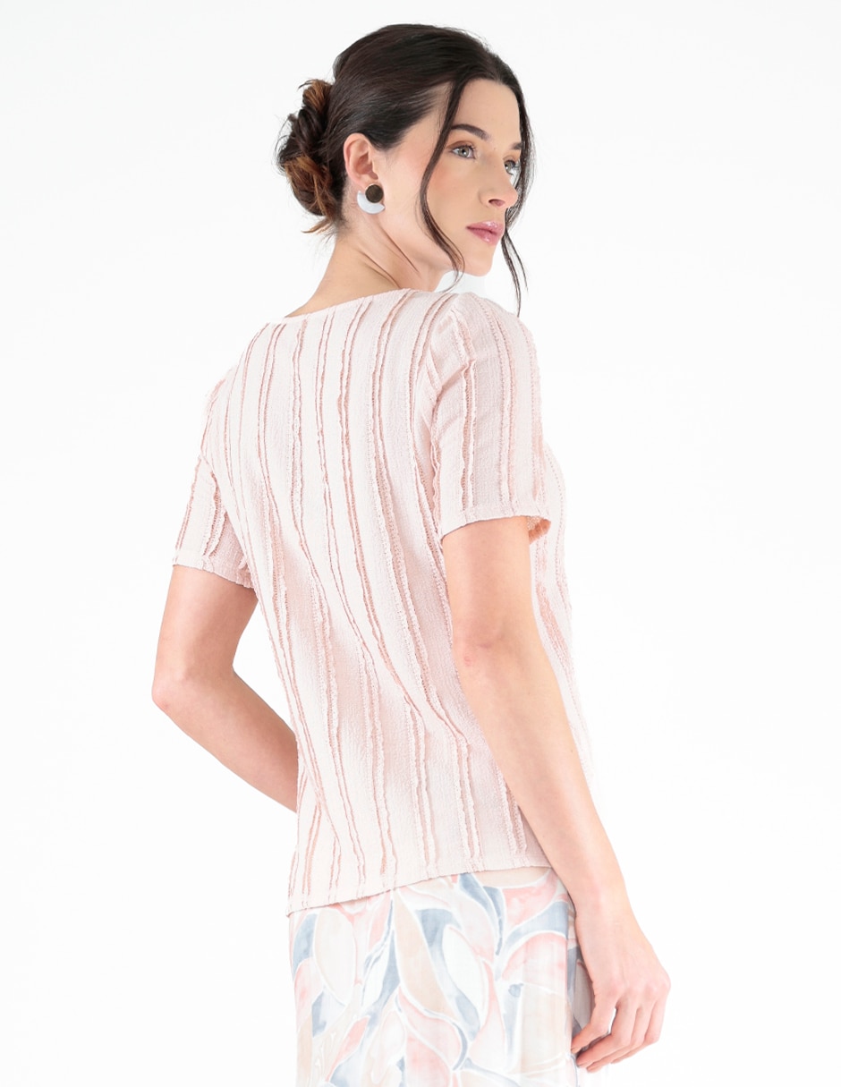 Blusa manga corta para mujer 2