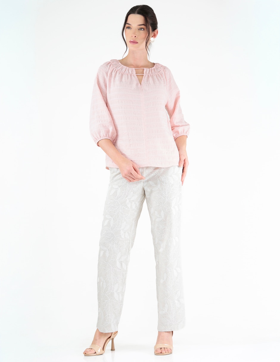 Blusa "manga" 3/4 "para mujer" 4